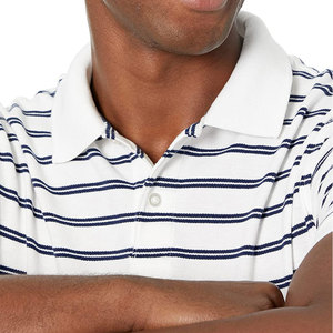 Polos de talla grande para hombre, camisetas polo con logotipo bordado personalizado para hombre, polos de golf deportivos de calidad, tela de punto de fábrica barata - Product Image 3