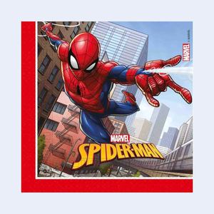 Serviettes Spider-Man 33X33Cm 20Pcs Vaisselle de fête - Product Image 3
