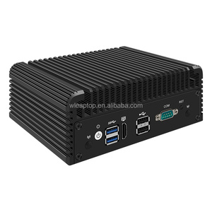 Mini PC Industrial sin Ventilador Intel Celeron J4125, DDR4 16GB, 4 LAN, GPIO, COM, SATA, mSATA, Computadora Integrada - Product Image 6