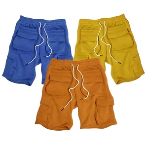 Pantalones cortos de verano para hombre, shorts informales con múltiples bolsillos, 2022 algodón, personalizados, cargo, 100 - Product Image 6