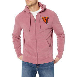 Sudadera con capucha de dos tonos recién llegada hecha en fábrica MOQ bajo mejor calidad hombres sudaderas con cremallera precio al por mayor Sudadera con capucha - Product Image 1