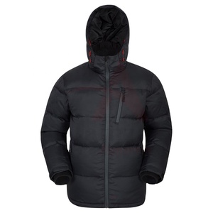 Veste matelassée à capuche de style High Street pour hommes vêtements d'hiver personnalisables vente à chaud grande taille conception de bulle personnalisée OEM - Product Image 1