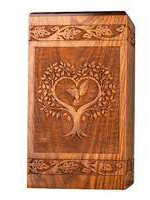 Urnas de cremación de madera de estilo americano moderno hechas a mano de gran calidad para adultos masculinos y femeninos suministros funerarios decorativos - Product Image 5