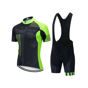 Top vente cyclisme vêtements conception vélo vêtements de vélo maillot et bavoir uniforme ensemble pour hommes durable écologique Production - Product Image 6