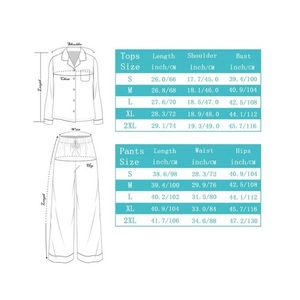 Factory Price Women's Sleepwear Satin <b>Spaghetti</b> Strap V-neck <b>Long</b> Sleeve Sexy Dress Pajamas Set Spring Soft Breathable Supplier - Product Image 6