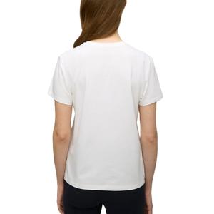 T-shirt à manches courtes pour femmes de haute qualité Design imprimé personnalisé Slim Fit Good Look Coton uni motif solide compressé - Product Image 6
