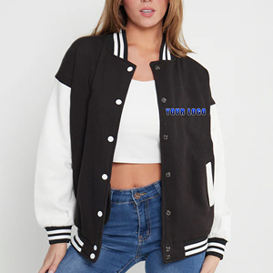 Nouvelle veste universitaire oversize streetwear hip-hop pour femme, collection 2026 – Veste de baseball décontractée et épaisse style universitaire - Product Image 1