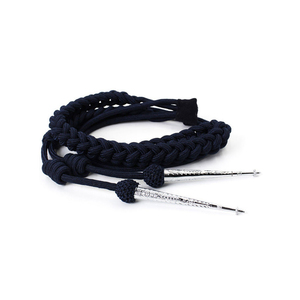 Customizable Ceremonial Uniform Shoulder Cords Lanyards Aiguillette <b>Accessories</b> Brass Gold Tips Bullion Wire Custom Logo Custom - Product Image 5