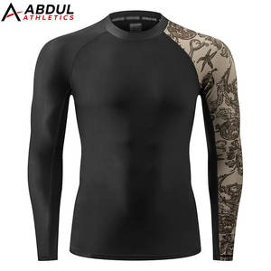 Camiseta de Compresión para Hombre, Tejido Resistente, Perfecta para MMA, BJJ, Grappling y Entrenamiento Físico - Product Image 1