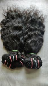 ผมต่อทำจากผมมนุษย์แบบเรียสำหรับต่อทำจากหนังแบบเส้นเดียวจากวัดอินเดีย - Product Image 5