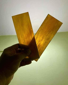 Placas de Cuerno de Búfalo Hechas a Mano de la Mejor Calidad, Ecológicas, para Marcos de Gafas Ópticas, Cuerno Negro Pulido Directamente de la India - Product Image 2