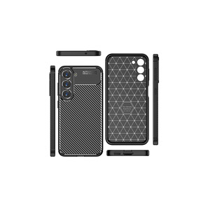 Funda de Silicona Netzy Premium Antihuellas para Samsung Galaxy S23 SAFA Negra, Protectora Delgada y Resistente a Impactos - Product Image 3