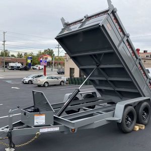 Wholesale Hydraulic Tilt 3 Ton <b>Farm</b> Dump <b>Trailer</b> Cheap Price in Stock Buy Fast Delivery Best Price for Sale Discounted Prices - Product Image 1