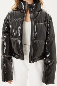 Ropa de invierno personalizada para mujer 2025, chaqueta acolchada cálida de lujo, abrigo corto acolchado, nueva Chaqueta corta - Product Image 3