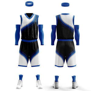 Uniforme de Baloncesto Unisex para Adultos de Primera Calidad, Antibacterial, con Logotipo Personalizado, Cómodo, Transpirable, Diseño Personalizado, Tallas Grandes - Product Image 4