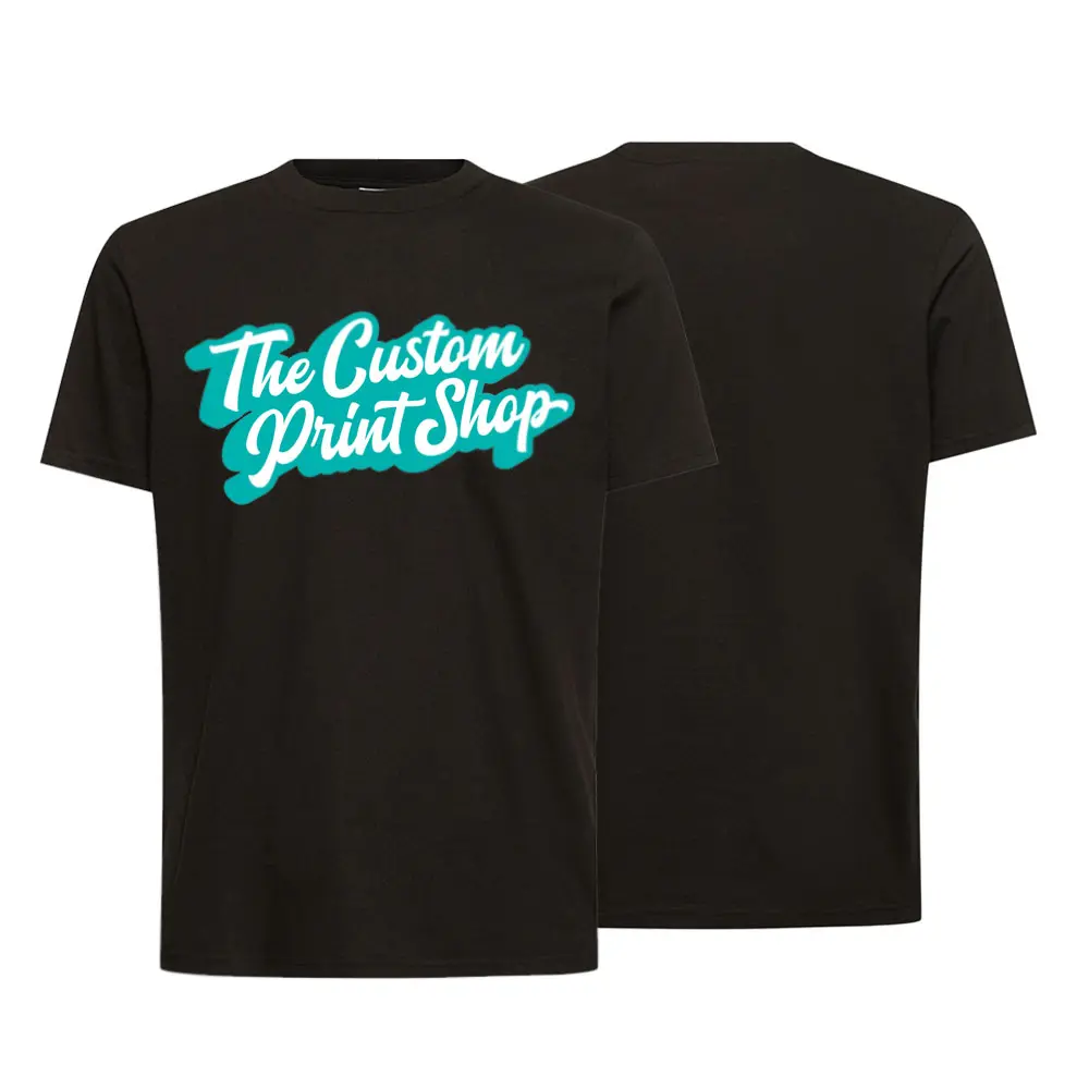 Toptan % 100% pamuk özel T shirt üretim ve baskı ekranı baskılı tişört gömlek gündelik giyim grafik T shirt