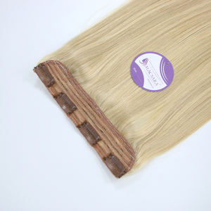 Extensions de cheveux humains à clips, cheveux vierges vietnamiens de qualité supérieure, couleur piano droite, tendance du moment, vente en gros - Product Image 2