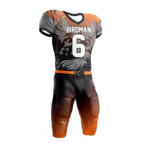 Conjunto de Uniforme de Fútbol Americano con Estampado por Sublimación Personalizado - Ropa Deportiva Transpirable de Secado Rápido con Protección UV y Colores y Logotipos Personalizables - Product Image 3