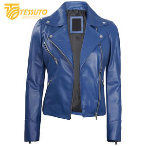 100% <b>Real</b> <b>Leather</b> Women's <b>Jacket</b> New Casual & Stylish Biker Genuine <b>Leather</b> <b>Jacket</b> in Premium Packaging - Product Image 2