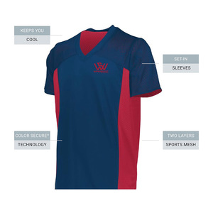 Camiseta de fútbol con bandera cómoda de calidad premium a la venta, camiseta de fútbol con bandera hecha en Pakistán a precio barato - Product Image 4