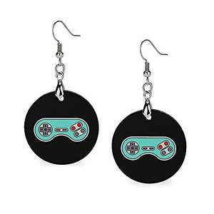 Nuevo diseño, imagen de alta calidad, superventas con el mejor precio, pendientes africanos hechos a mano impresos, madera - Product Image 1