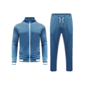 2025, venta al por mayor, conjunto de 2 piezas, chándales, sudadera deportiva, conjuntos de Jogger, sudaderas con capucha, pantalones de chándal para correr, chándal para hombres, chándal liso - Product Image 4