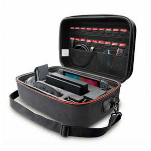 Hard Shell Protective Case for <b>Nintendo</b> <b>Switch</b> 2 and 1 with Compartments for <b>Joy</b>-<b>Con</b> Controllers and More - Product Image 1