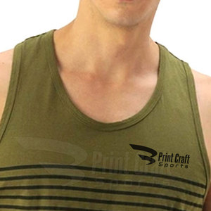 Solid Color Apparel Clothing Men Tank Top <b>Cheap</b> Price Men Tank Top <b>Light</b> Weight Men Tank Top - Product Image 5