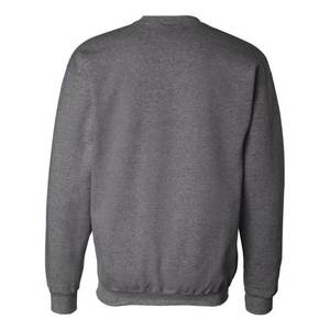OEM Pull 100% coton imprimé sur mesure Pull unisexe vierge Sweat-shirt à col rond uni en molleton épais pour hommes - Product Image 5