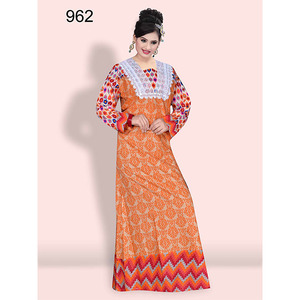 Caftán Maxi Hecho a Mano 100% Algodón, Tie Dye, Estilo Boho Marroquí, Talla Grande, Transpirable, Traje de Baño para Adultos, Personalizable - Product Image 1