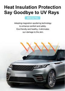 Film de protection pour vitres de voiture en céramique nano auto-réparatrice de haute qualité, anti-rayures, anti-UV, conforme à la norme VLT, pour une conduite sécurisée, fabriqué aux États-Unis - Product Image 2