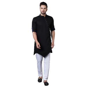 Shalwar Kameez de Modal Viscosa Transpirable de Alta Calidad, Ropa Tradicional Pakistaní para Hombre con Diseño Moderno - Product Image 2