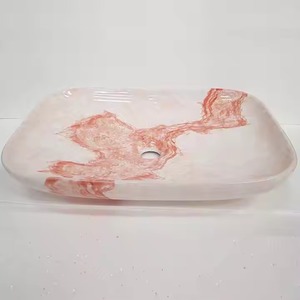 Mesa de cerámica de doble color moderna de diseño Natural de Color de madera para el hogar, sala de estar, comedor, cocina y baño - Product Image 4