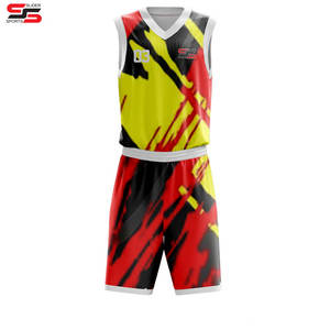 Uniforme de equipo de baloncesto, camiseta y pantalones cortos para niños, uniformes de baloncesto, uniforme de baloncesto personalizado por sublimación - Product Image 1