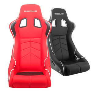 Precio favorable OEM SSCUS D1 Tela Universal Shell Racing Asientos diseñados en una posición de asiento listo para la carrera - Product Image 1