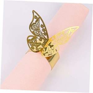 ห่วงรัดผ้าเช็ดปากทำจากทองเหลืองเป็นมิตรกับสิ่งแวดล้อม - Product Image 3