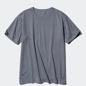 T-shirt de base solide et surdimensionné pour hommes avec impression numérique T-shirt surdimensionné décontracté Streetwear AIRism T-shirt surdimensionné - Product Image 1