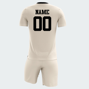 เสื้อฟุตบอลคุณภาพพรีเมียม โพลีเอสเตอร์ 100% แบบสั้น พิมพ์ลายดิจิตอลด้านหน้า ออกแบบเองได้ แห้งเร็ว ระบายอากาศดี ต้านเชื้อแบคทีเรีย - Product Image 6