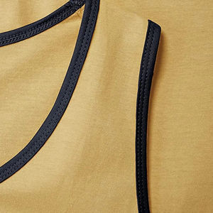 Camiseta sin mangas de algodón sin mangas para hombre de moda, ropa de verano transpirable y de bajo precio de alta calidad - Product Image 4