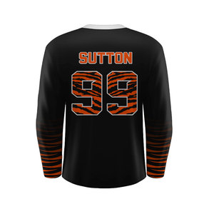 2025 nouveau maillot de Hockey sur glace personnalisé professionnel hommes équipe porter respirant Durable Polyester tissu OEM ODM approvisionnement d'usine - Product Image 2