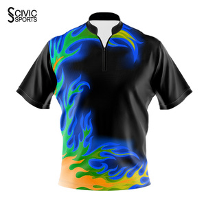 Vente en gros de maillots de bowling personnalisés imprimés par sublimation, réversibles, grandes tailles, à prix avantageux, pour équipes - Product Image 3