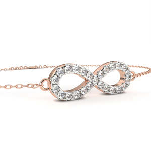 Fabulous 18K <b>Gold</b> Lab Grown Diamond Bracelet & <b>Bangle</b> - Product Image 5
