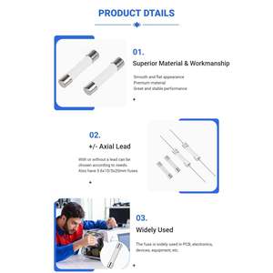 ฟิวส์เซรามิก XP20A-SB 20A ขนาด 6.35 x 32 มม. แบบหน่วงเวลา สำหรับอะไหล่เตาไมโครเวฟ - Product Image 3