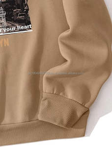 Unisex Sweatshirt Letter Graphic Sweatshirt Casual Crew Neck Sweatshirt Long Sleeve Pullovers Top - Product Image 4