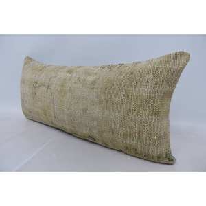 หมอนขนสัตว์16X36ในการออกแบบงานเย็บปะติดปะต่อกันสีเบจถักทอปุกปุยวินเทจปักลวดลายสำหรับพื้นห้องนอน - Product Image 4