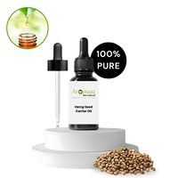 Huile de graines de chanvre biologique (Cannabis Sativa) Huile de support pour application sur les cheveux - Fabricant et fournisseur d'huile de graines de chanvre en vrac