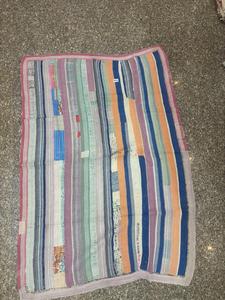 Cosido a mano 100% algodón hecho a mano Reversible Kantha sostenible Kantha tradicional Vintage hecho a mano Boho Chic Kantha - Product Image 6