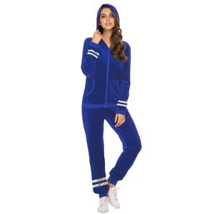 Chándal de encaje informal de la mejor calidad para mujer, conjunto de Sudadera con capucha de manga larga con estampado personalizado, estampado floral ecológico transpirable - Product Image 4