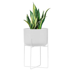 Haute vente fil de fer support de fleur Pot en métal Vase intérieur en pot jardinière plantes fleur décoration maison bureau décoration de mariage - Product Image 5