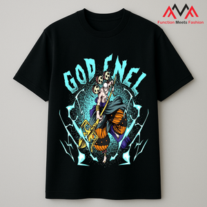 T-shirt graphique unisexe en coton |   Impression sur le thème des dessins animés d'aventure |   Fabricant de vêtements sur mesure OEM/ODM - Product Image 2